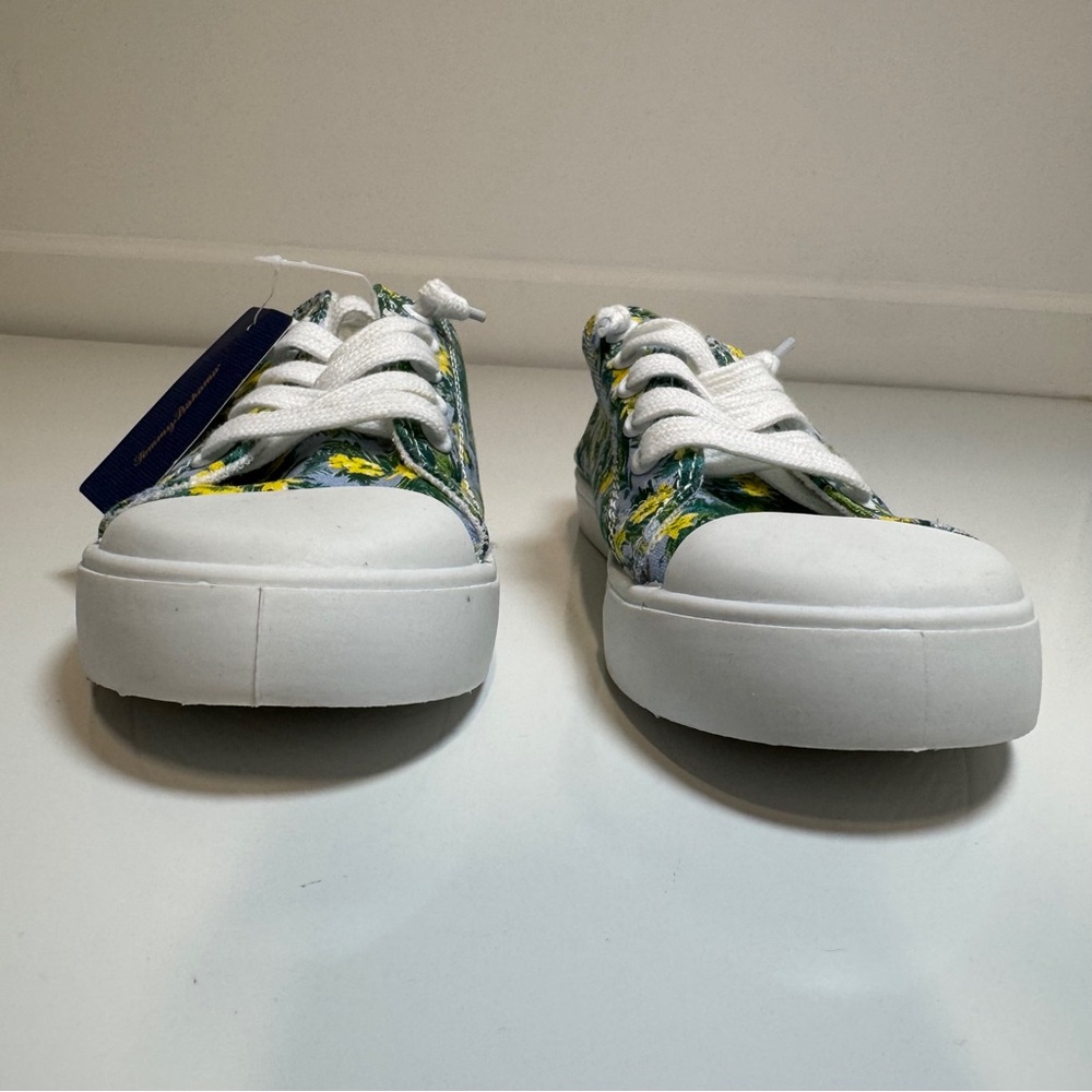 Tommy Bahama Floral Canvas Sneakers‎ COCO Style Size 6.5M NWT - Picture 6 of 13
